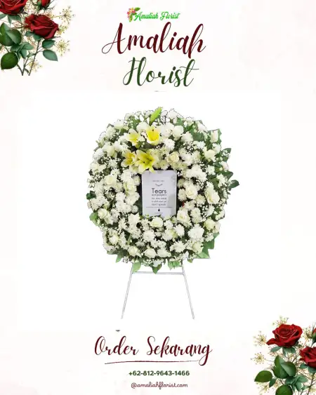 Krans Bunga Duka Kubung